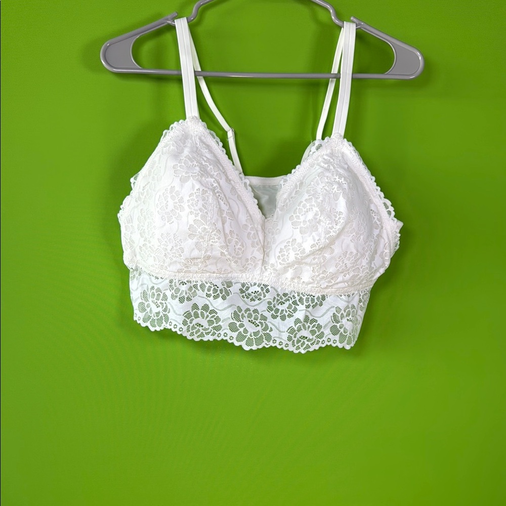 Aerie White Lace Intimates Collection - Picture 1 of 9